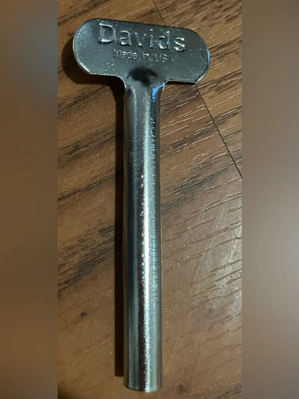 Metal Toothpaste Tube Key USA New